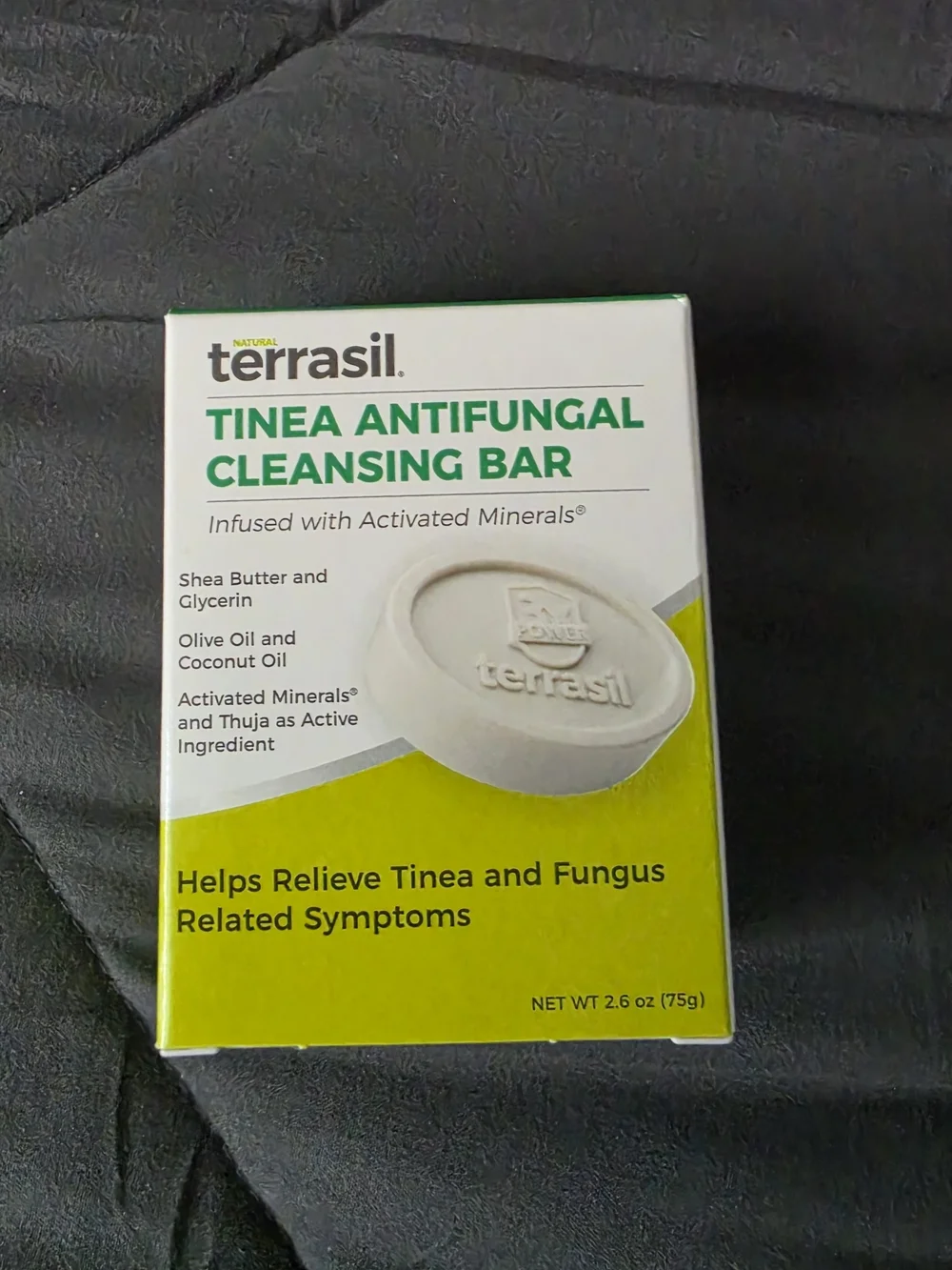 Tinea Antifungal Cleansing Bar - White/Green